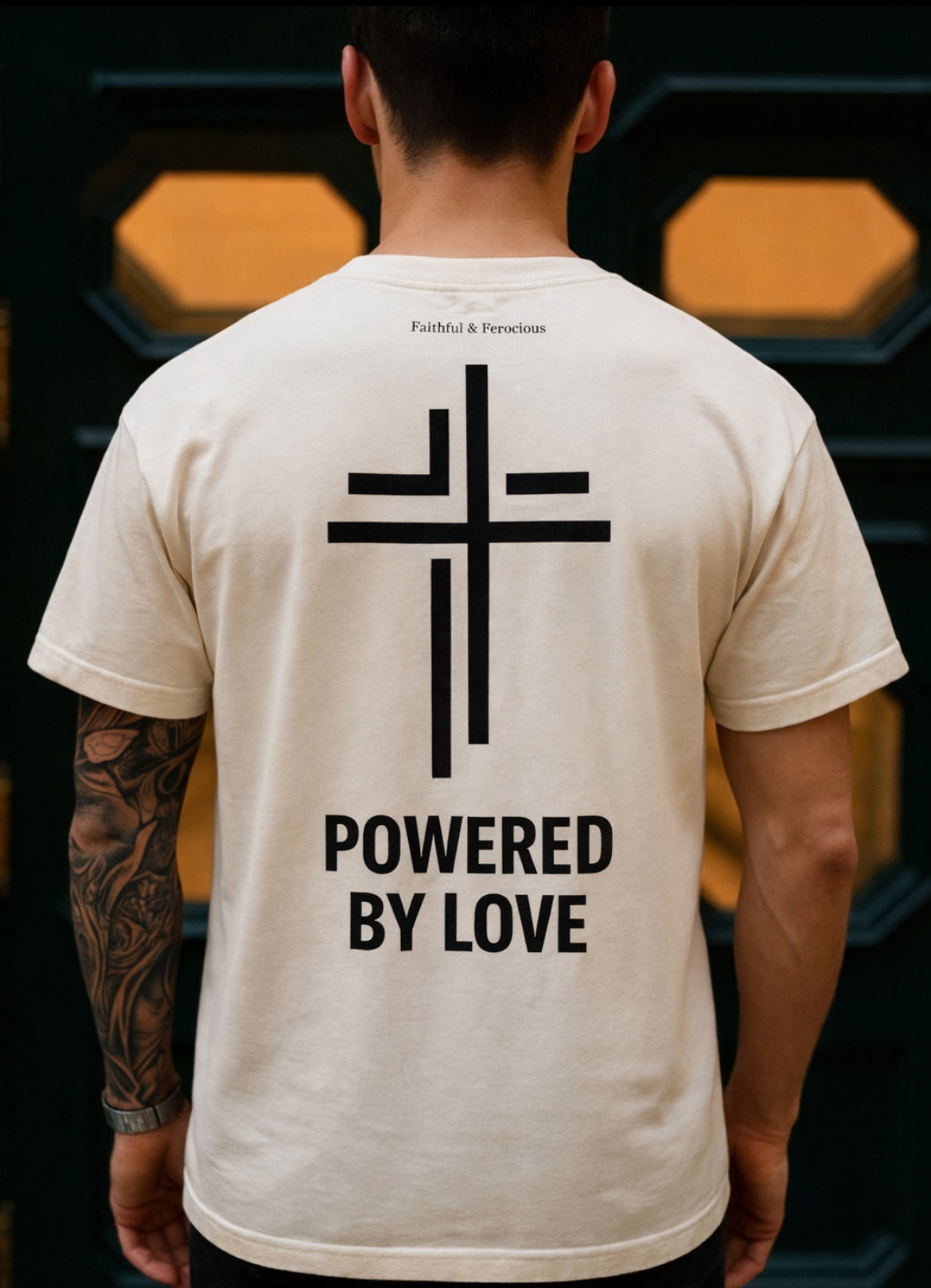 Faithful & Ferocious Tee – Comfort Colors® Christian Apparel
