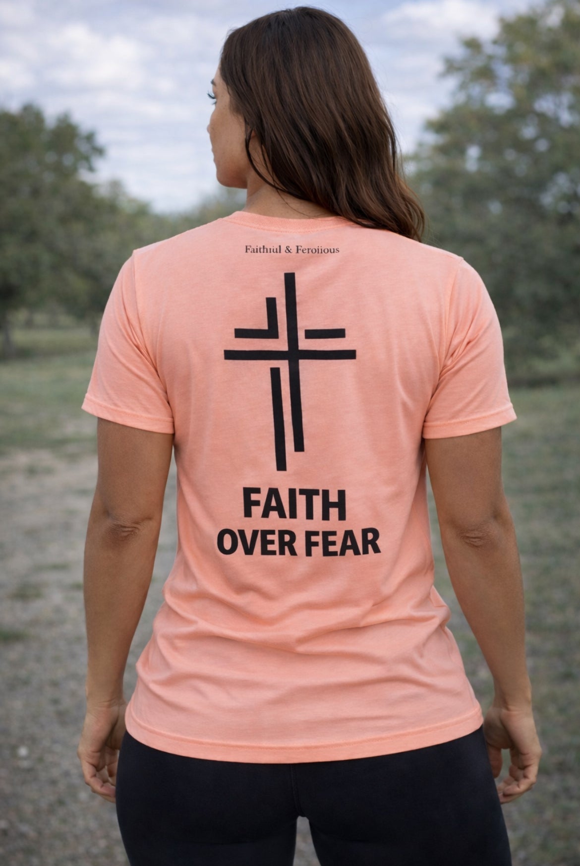 Faithful & Ferocious Tee – Comfort Colors® Christian Apparel